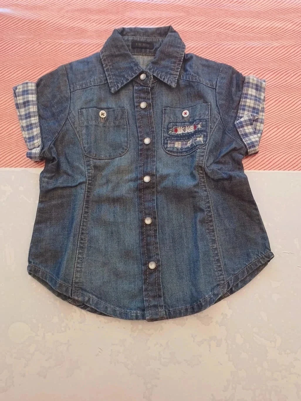 Camisa Jeans IKKS 2 anos – photo 3